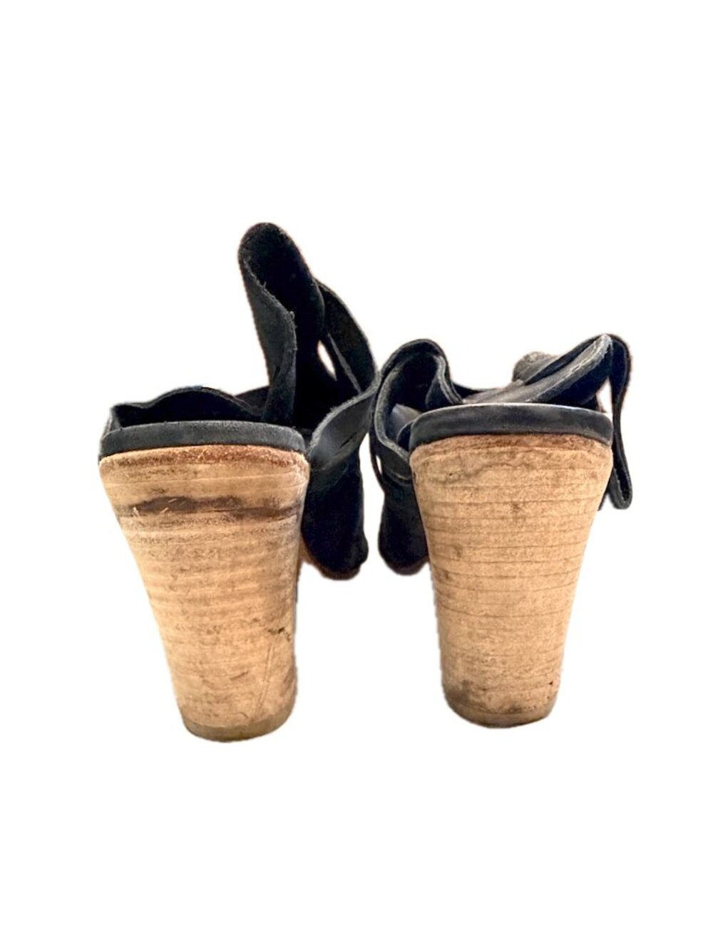 Free People "Byron" Strappy Mule In Black - Size 8 - Picture 4 of 13